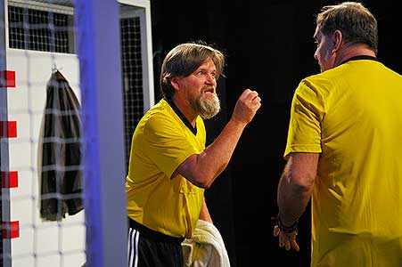 Martin Kubačák, Miroslav Etzler v inscenaci Šťovík na smetaně, foto: Lucie Vítková