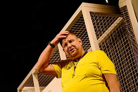 Michal Novotný v inscenaci Šťovík na smetaně, foto: Lucie Vítková