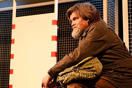 Martin Kubačák v inscenaci Šťovík na smetaně, foto: Lucie Vítková